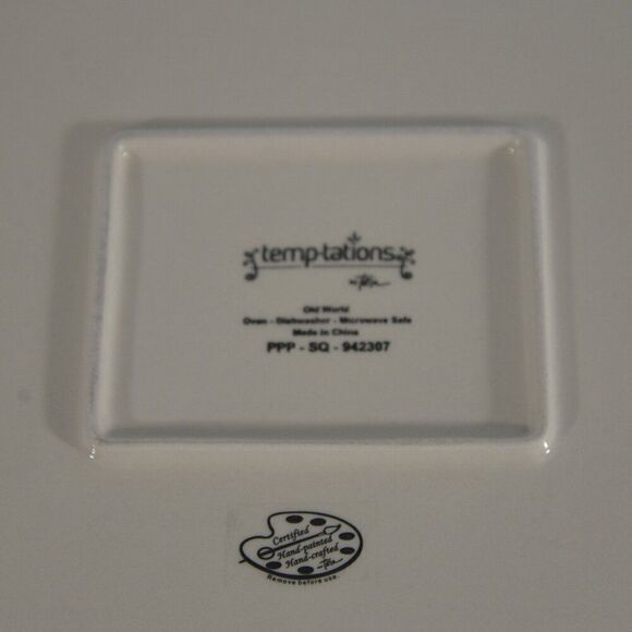 Temp-tations Old World Red and Green Seasonal Lidded Soup Crocks and Tray - Picture 5 of 8